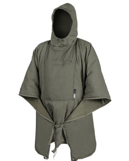 Helikon Tex Swagman Poncho Ranger Grün - Vielseitige, Warme Abdeckung
