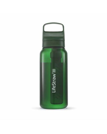 Sicheres Trinken mit LifeStraw Go 1-Liter Flasche, Langlebiger 2-Stufen-Filter