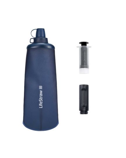 LifeStraw Peak Squeeze Bottle 1L (blue)