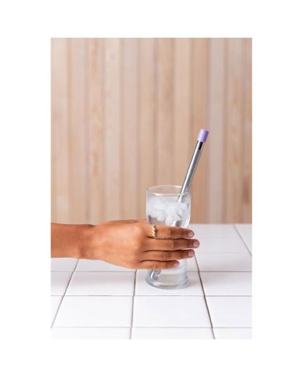 LifeStraw Sip Reisewasserfilter in Thistle Purple - Entfernt Mikroplastik und Bakterien