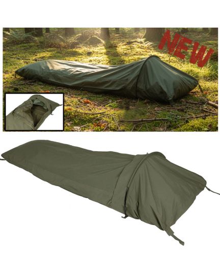 Biwaksack Bivy Zelt Einmann Camping Biwak Outdoor Bushcraft oliv