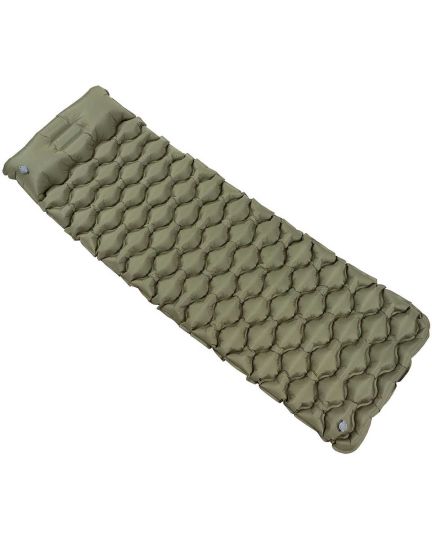 MFH Isomatte aufblasbar mit 15 Luftz&uuml;gen, oliv 