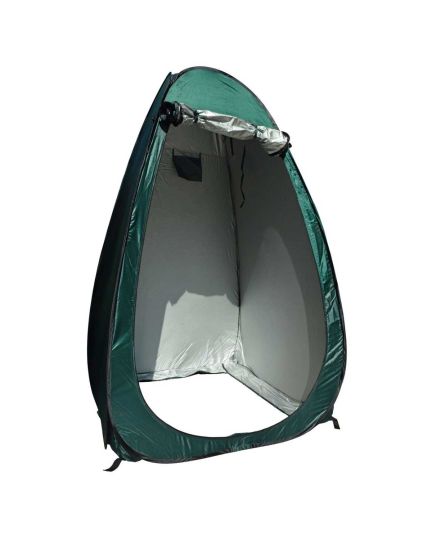 Pop Up Toilettenzelt blau