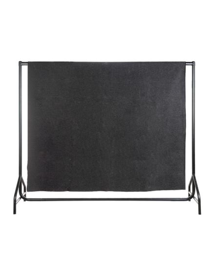 Wolldecke 175 x 150 cm anthrazit