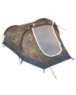 MFH Tunnelzelt Hochstein Flecktarn - Robustes 2-Personen Outdoor-Zelt