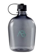 Anton Blöchl US Feldflasche GEN II 1 Liter Schwarz - Transparentes Design, aus reinem Tritan