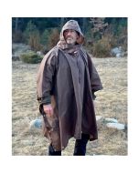 Bushcraft Spain Oilskin Poncho Shelter - Feuerbeständig & Wasserdicht