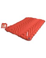 Klymit Insulated Double V™ Isomatte - Beste Isolation, geeignet bis -11°C, Farbe Rot