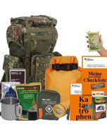 Notfallrucksack Basic2 Mollesystem in Flecktarn