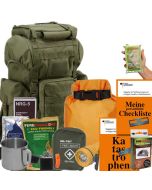 Notfallrucksack Basic Mollesystem in Oliv von PrepBag - Ihr optimaler Begleiter in Notsituationen