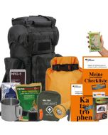 Notfallrucksack Basic2 Mollesystem in Schwarz