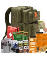 Notfallrucksack Familie XL oliv
