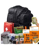 BBK Notfallrucksack, Notfallrucksack Familie sw - Der empfohlene Überlebensrucksack von PrepBag