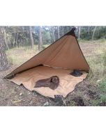 Bushcraft Spain Oilskin&Wool Unterlage - Handgemacht für Camping & Outdoor