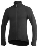 Woolpower Thermojacke 400G Schwarz/Oliv - Hochwertige Wolljacke mit einzigartiger Verarbeitung