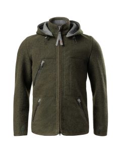 Wool Essentials Active Wear Jacke (Olivgrün)