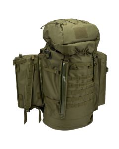 Brandit US Cooper Mountain Rucksack in Oliv mit MOLLE-System und Seitentaschen