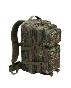 Brandit US Cooper Lasercut Large Rucksack in Flecktarn | Fluchtrucksack.de