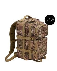 Brandit US Cooper Lasercut Large Rucksack multicam | Fluchtrucksack.de