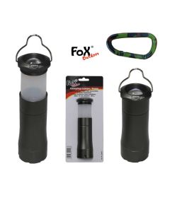 Camping Lampe Zoom, incl. Karabiner