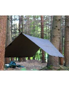 DD Hammocks Tarp Plane M oliv - Vielseitiges, wasserdichtes Tarp mit 19 Befestigungspunkten