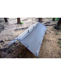 DD Hammocks Tarp S Plane - Vielseitiger Schutz mit 19 Befestigungspunkten