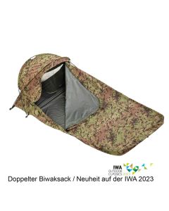 IWA Neuheit DEFCON 5 Double Biwaksack Bivi Tent camo
