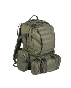 Miltec Defense Pack Assembly Oliv: Ihr robuster und vielseitiger Outdoor- und Fluchtrucksack