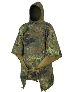 Helikon Tex Swagman Poncho flecktarn - Multifunktional und Wärmend