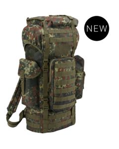 Brandit BW Kampfrucksack Flecktarn - Hochwertiger Militär & Outdoor Rucksack | Fluchtrucksack.de