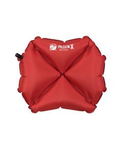 Leichtes Reisekissen Klymit Pillow X™ in Rot, Technisches Design für optimale Kopfposition