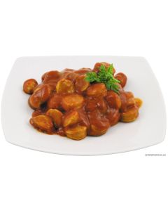 Servierfertige MFH Currywurst als Verpflegung für Notvorrat und Outdoor