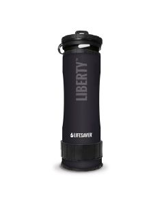 LIFESAVER Liberty Trinkwasserfilterflasche für Outdoor, Camping und sichere Wasseraufbereitung unterwegs