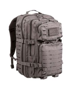 Miltec US Assault Pack Large Laser Cut Urban Grey - Robuster Outdoor Rucksack