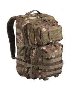 Miltec US Assault Pack Vegetato Tarnmuster: Taktischer Outdoor-Militärrucksack