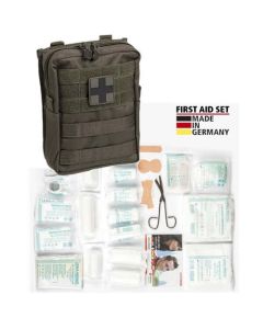  Olive Leina Pro Erste Hilfe Set 43-tlg. für Outdoor, Camping & Trekking - Fluchtrucksack.de