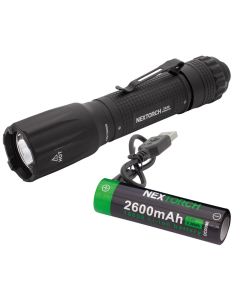 Nextorch TA30 OPERATOR BLACK Taktische LED Taschenlampe, 1300 Lumen