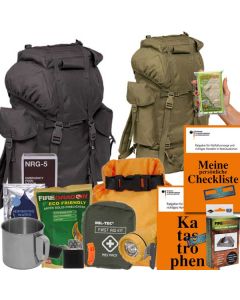 BBK Notfallrucksack gefüllt  Krisenvorsorge