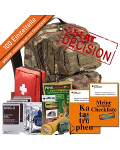 Notfallrucksack Familie vegetato - Ihr unverzichtbares Survival-Kit von PrepBag