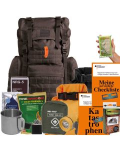 Notfallrucksack GEN3 Basic 65 Liter Schwarz