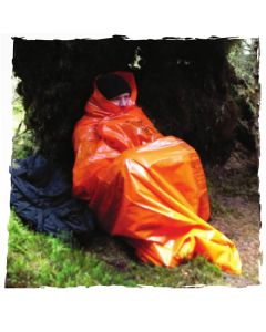 BCB Survival Bag Orange - Leicht, Wasserdicht & Wärmeisolierend - Must-have für Wanderer & Hochalpinisten