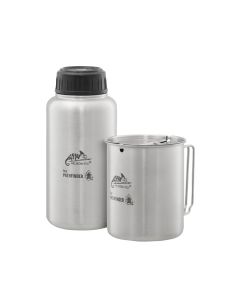 Pathfinder Bottle und Cup Set 32oz - Praktisches Edelstahlset für Outdoor und Survival