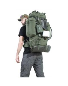 PENTAGON DEOS Tactical 65 Liter - Robuster Outdoor-Rucksack mit 65L Volumen und Abnehmbaren Seitentaschen