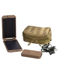 Powertraveller Extreme Tactical Military Vol2 - Robustes Solar-Ladegerät Set