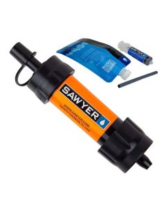 SP103 Sawyer MINI™ Filter Orange - Ultraleichter, vielseitiger Wasserfilter für Camping und Outdoor-Aktivitäten