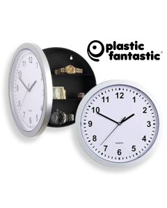 Wanduhr mit Geheimversteck und Safe - Unsichtbares Aufbewahrungsfach in funktionierender Uhr