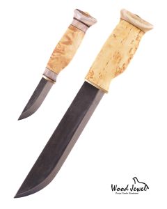 Wood Jewel Lapinleuku Großes Doppelmesser 