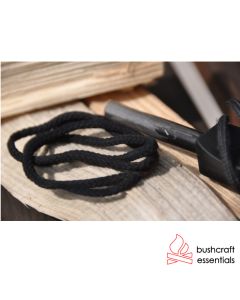 Bushcraft Essentials Zunderschnur 50cm - Essentielles Outdoor-Werkzeug für Bushcraft und Survival