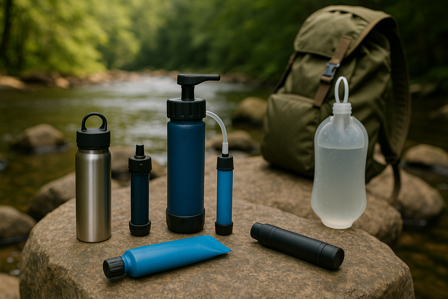 Die 5 besten Outdoor-Wasserfilter auf Amazon