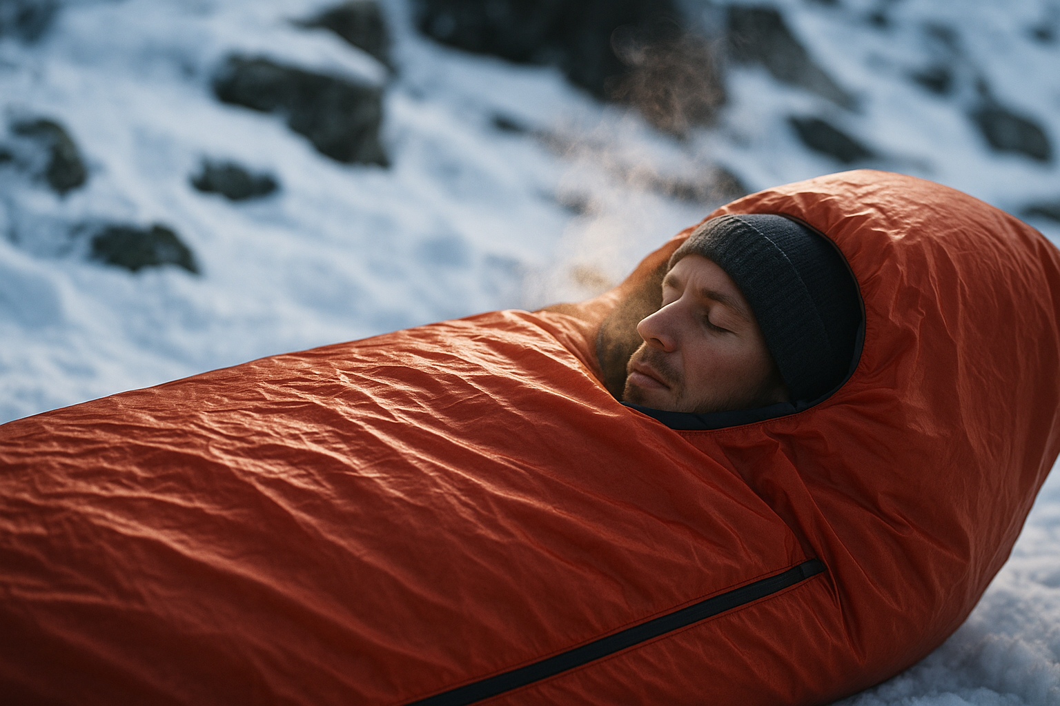 Wie warm hält ein Biwaksack wirklich?